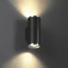 Wall light ELKIM RETI/K 8130S/2 white, black 2xGU10