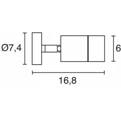 DOPO ABADIA GU10 LED outdoor wall lamp