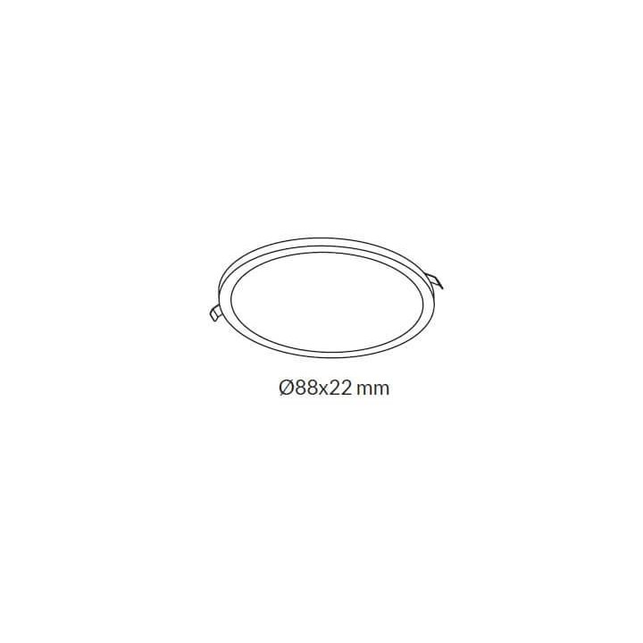 Downlight Kohl TINY K50600 recessed round