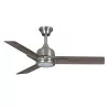 Ceiling fan DARWIN white, nickel brushed LED 15W