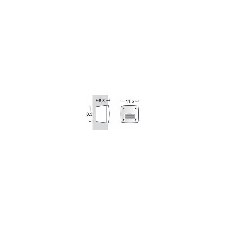 DOPO DEVON Recessed outdoor luminaire