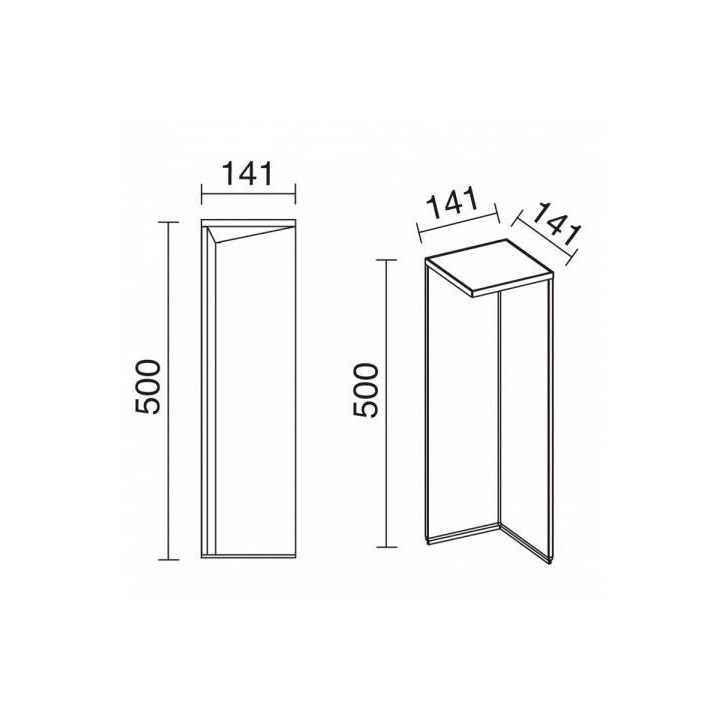 DOPO COMO lampa ogrodowa, solarna 370lm