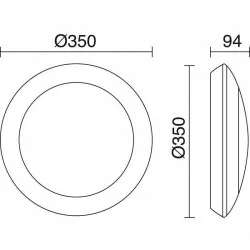 DOPO BELENLUX Ceiling lamp, outdoor wall lamp with motion sensor