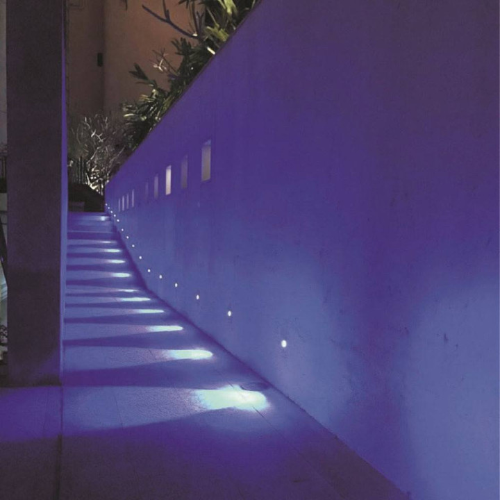 Lampka schodowa LED ELKIM LESEL 041
