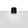 ELKIM  RUND 007   surface lamp white, black