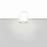 ELKIM  RUND 007   surface lamp white, black