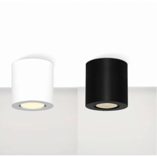 ELKIM  RUND 007   surface lamp white, black