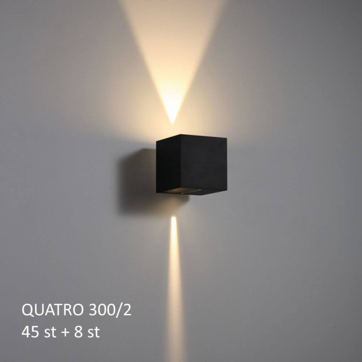 ELKIM QUATRO 300/2 Lampa zewnętrzna IP65 LED g&oacute;ra/d&oacute;ł
