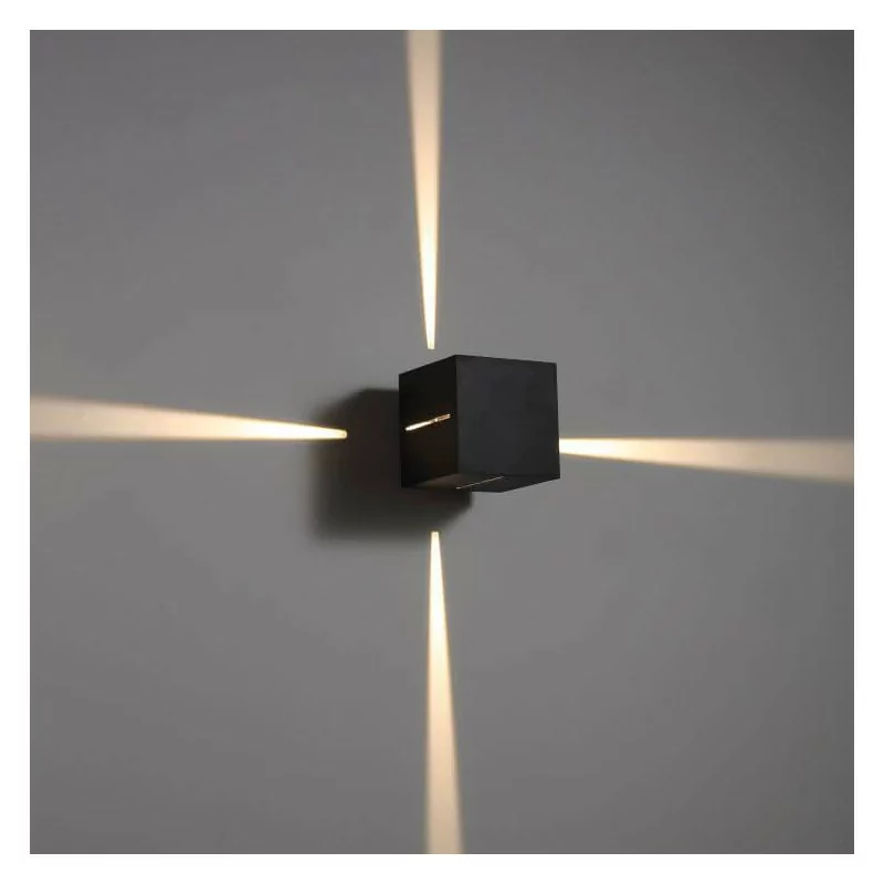 Wall lamp LED ELKIM QUATRO 300/4 IP65 4 directions