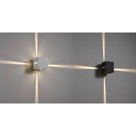 Wall lamp LED ELKIM QUATRO 300/4 IP65 4 directions