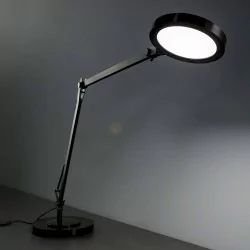 IDEALLUX FUTURA lampa biurkowa alu, czarna