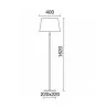 EXO FIRENZE floor lamp