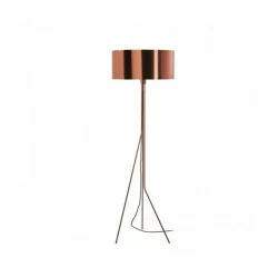 EXO DIAGONAL Floor lamp white, black, copper