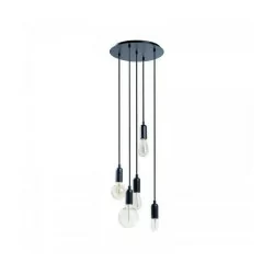 EXO A TU ESTILO Hanging lamp 5xE27