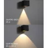 Wall lamp LED ELKIM QUATRO 300/1 IP65