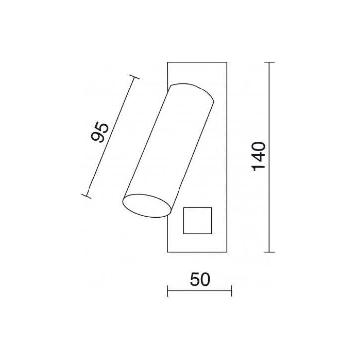 EXO TOSCANA LED wall lamp