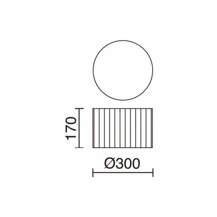 EXO VORADA LED ceiling lamp