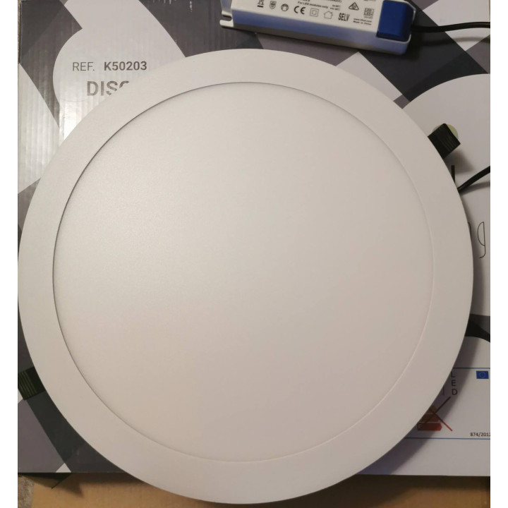Kohl DISC K51702.RF okrągła lampa wpuszczana LED 12cm-60cm