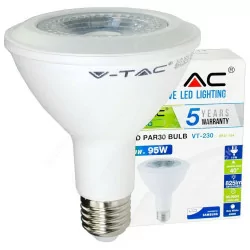 Żarówka LED PAR30 E27 12W biała ciepła, naturalna