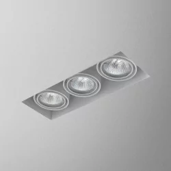 AQUAFORM SQUARES 50x3 trimless 230V recessed 37013