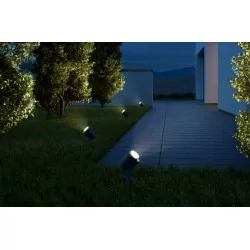 STEINEL SPOT GARDEN Nightautomatic antracyt LED 7W