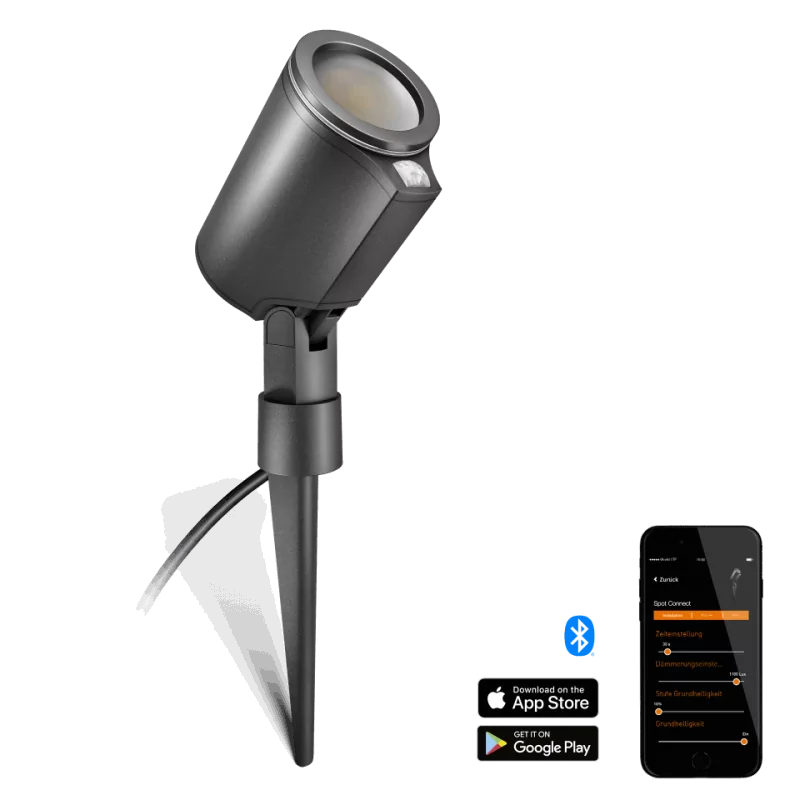 STEINEL SPOT Garden Connect sensor + bluetooth LED 7W