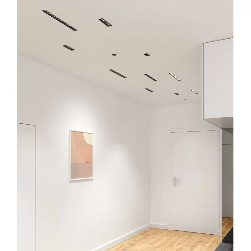 AQFORM RAFTER wall washer LED trim wpuszczany 15cm, 28cm, 41cm