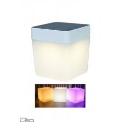 LUTEC TABLE CUBE Outdoor solar lamp
