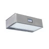 LUTEC BRICK Outdoor wall lamp with motion sensor