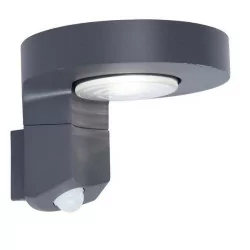 LUTEC DISO Outdoor wall lamp with motion sensor