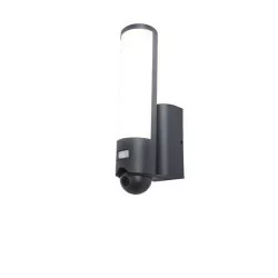 LUTEC ELARA Outdoor wall lamp with motion sensor