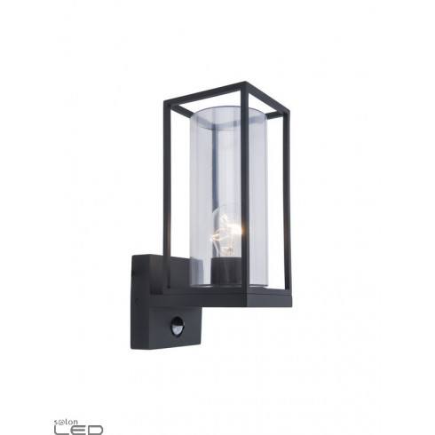 Lutec FLAIR is an outdoor lamp with a motion sensor, black