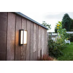 LUTEC QUBO Outdoor wall lamp 17,3W