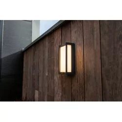LUTEC QUBO Outdoor wall lamp 18W, 16W