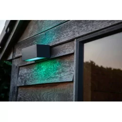 LUTEC GEMINI Wiz Connected outdoor wall lamp