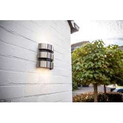LUTEC MAYA Outdoor wall LED lamp with motion sensor