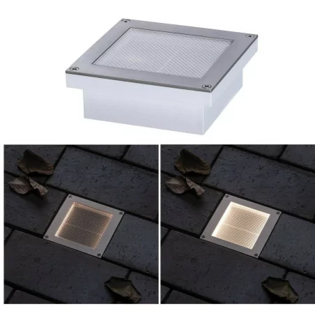 Paulmann Floor recessed light solar ARON sensor 10x10cm