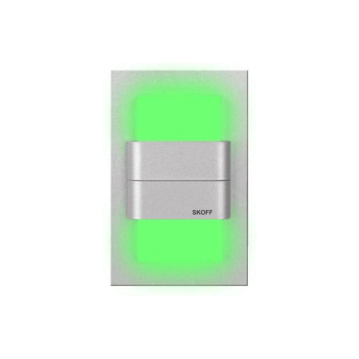 WALL DUO aluminum, stainless steel