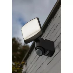 LUTEC SUNSHINE Outdoor wall lamp with motion sensor