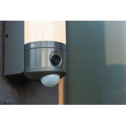 LUTEC POLLUX Outdoor wall lamp with motion sensor