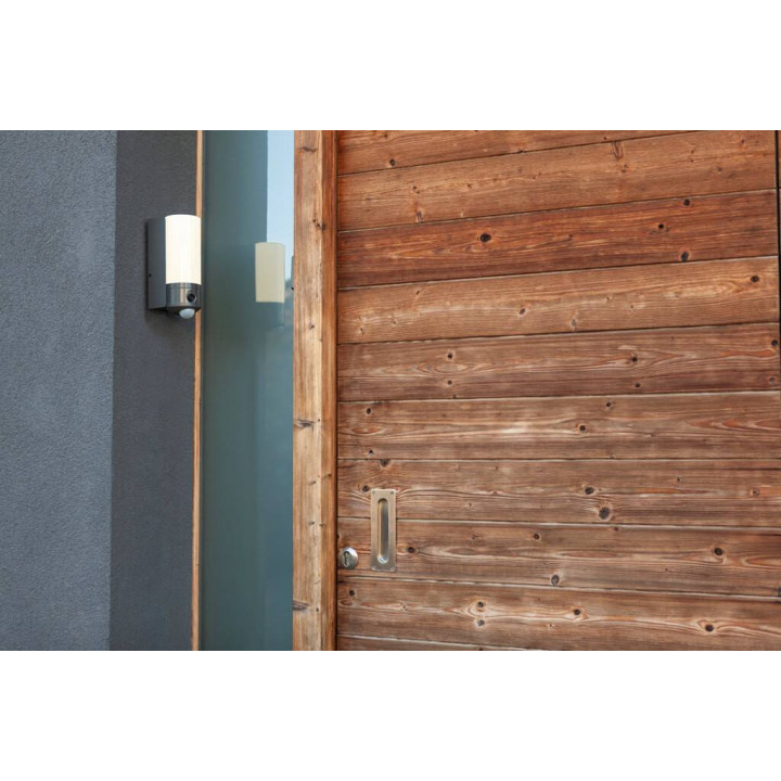 LUTEC POLLUX Outdoor wall lamp with motion sensor