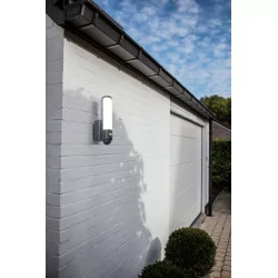 LUTEC ELARA Outdoor wall lamp with motion sensor