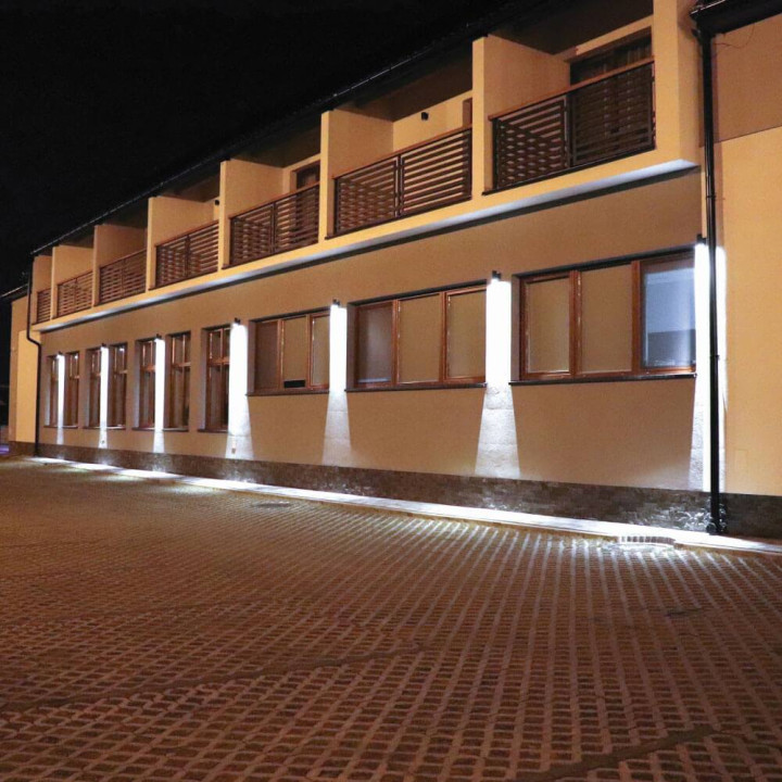 ELKIM WALLY 215/1 GU10 kinkiet zewnętrzny IP65 czarny