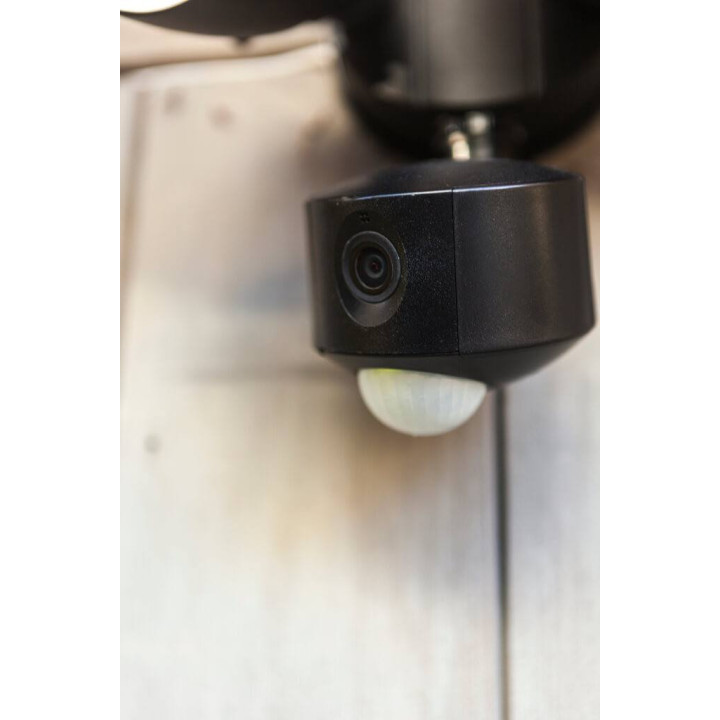 LUTEC DRACO Outdoor wall lamp with motion sensor