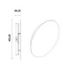 Cleoni Lakari LED wall lamp