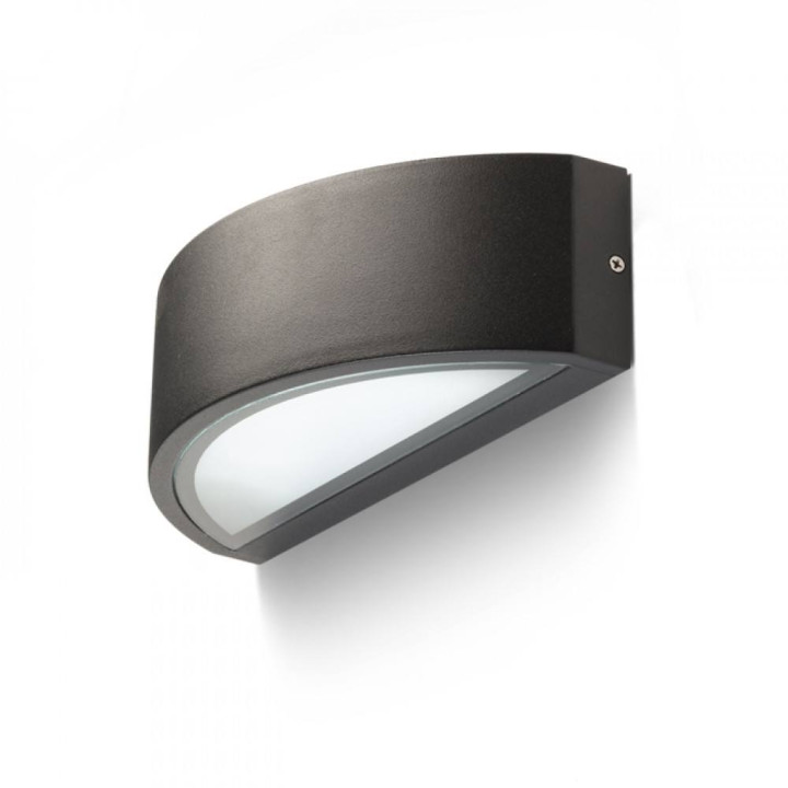 REDLUX Lesa outdoor wall light white, black, silver
