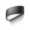 REDLUX Lesa outdoor wall light white, black, silver