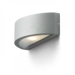 REDLUX Lesa outdoor wall light white, black, silver