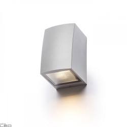 REDLUX outdoor wall lamp Selma white, anthracite, silver-gray