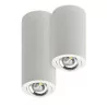 OXYLED SASARI L, XL 6W ceiling lamp white black